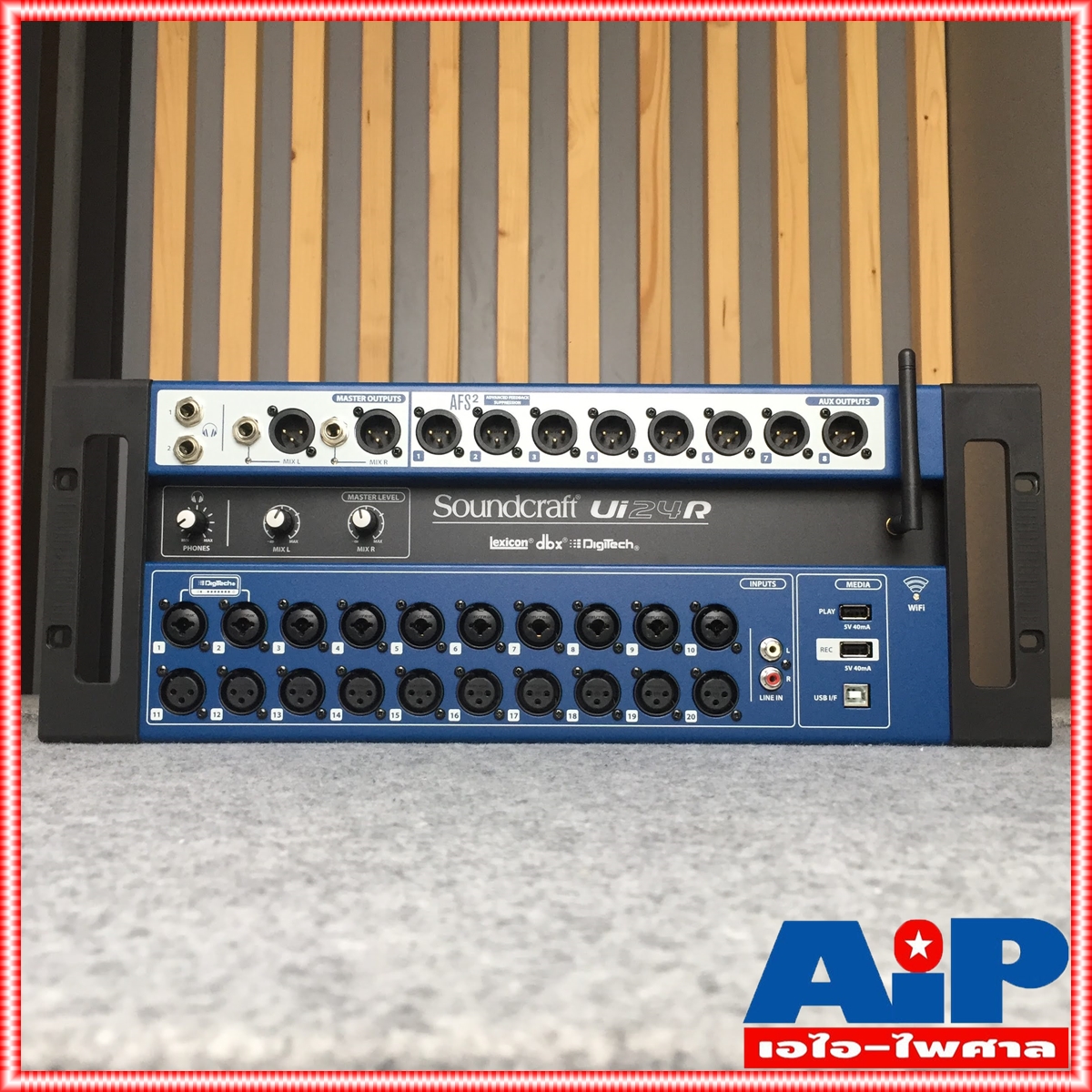 SOUNDCRAFT UI-24R Digital Mixer มิกเซอร์ มิกดิจิตอล เครื่องปรับแต่งเสียง MIX ตัวปรับแต่งเสียง เครื่องเสียง เอไอ-ไพศาล +++