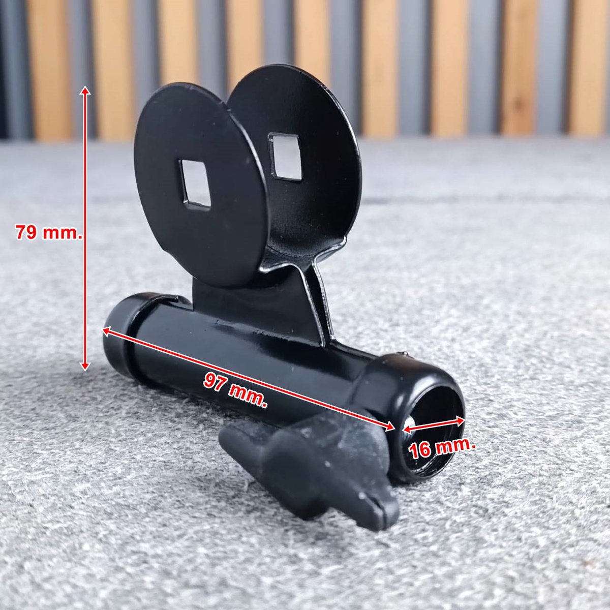 อะไหล่ขาไมค์บูม MP-4 ตัวTเหล็ก ปรับระดับขาตั้ง อะไหล่ ขาตั้งไมค์ Boom MP4 MP 4 เอไอ-ไพศาล