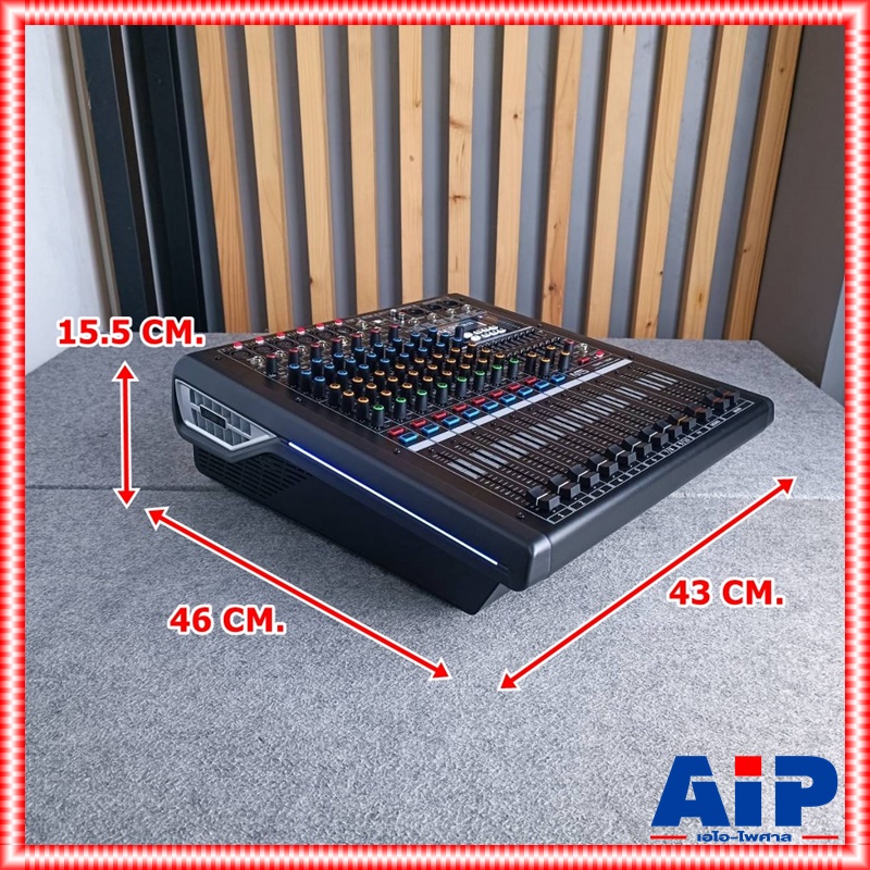 NTS TOP2-1035 POWERMIXER เอฟเฟคแท้ เพาเวอร์มิกเซอร์ มิกซ์NTS เครื่องเสียง เครื่องผสมสัญญาณเสียง เครื่องปรับแต่งเสียง MIX TOP2 1035 TOP21035 เอไอ-ไพศาล