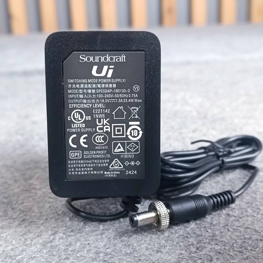 อแดปเตอร์ SOUNDCRAFT UI-12 ของแท้ ADAPTOR อะแดปเตอร์ มิกเซอร์ UI12 UI 12 หม้อแปลงไฟ เอไอ-ไพศาล