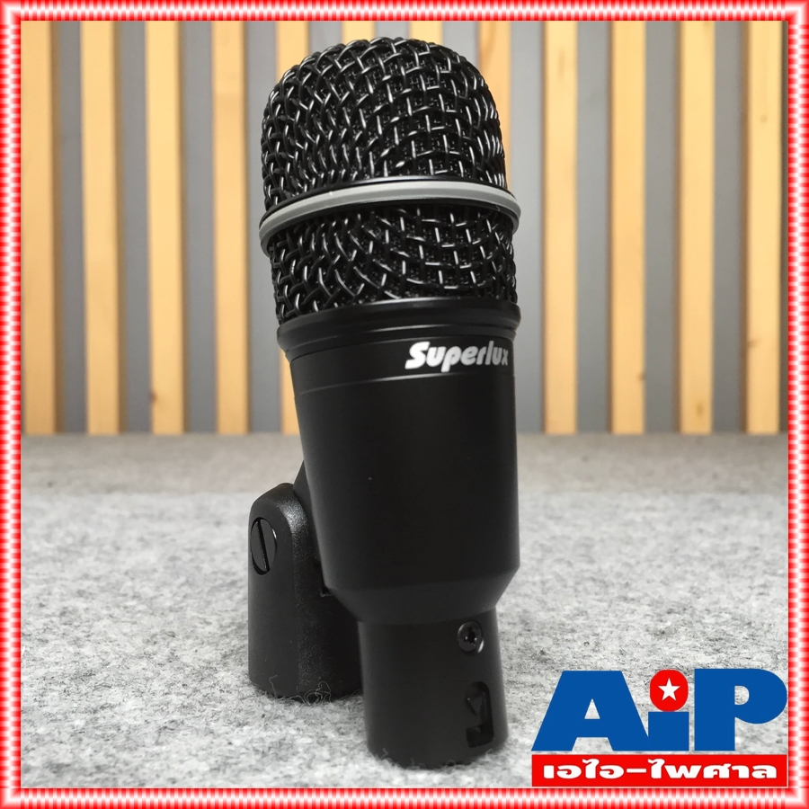 SUPERLUX PRA228A ไมค์ทอม ไมค์เครื่องดนตรี PRA 228 A ไมค์กลอง PRA-228A ไมค์สาย tom-tom microphone instruments