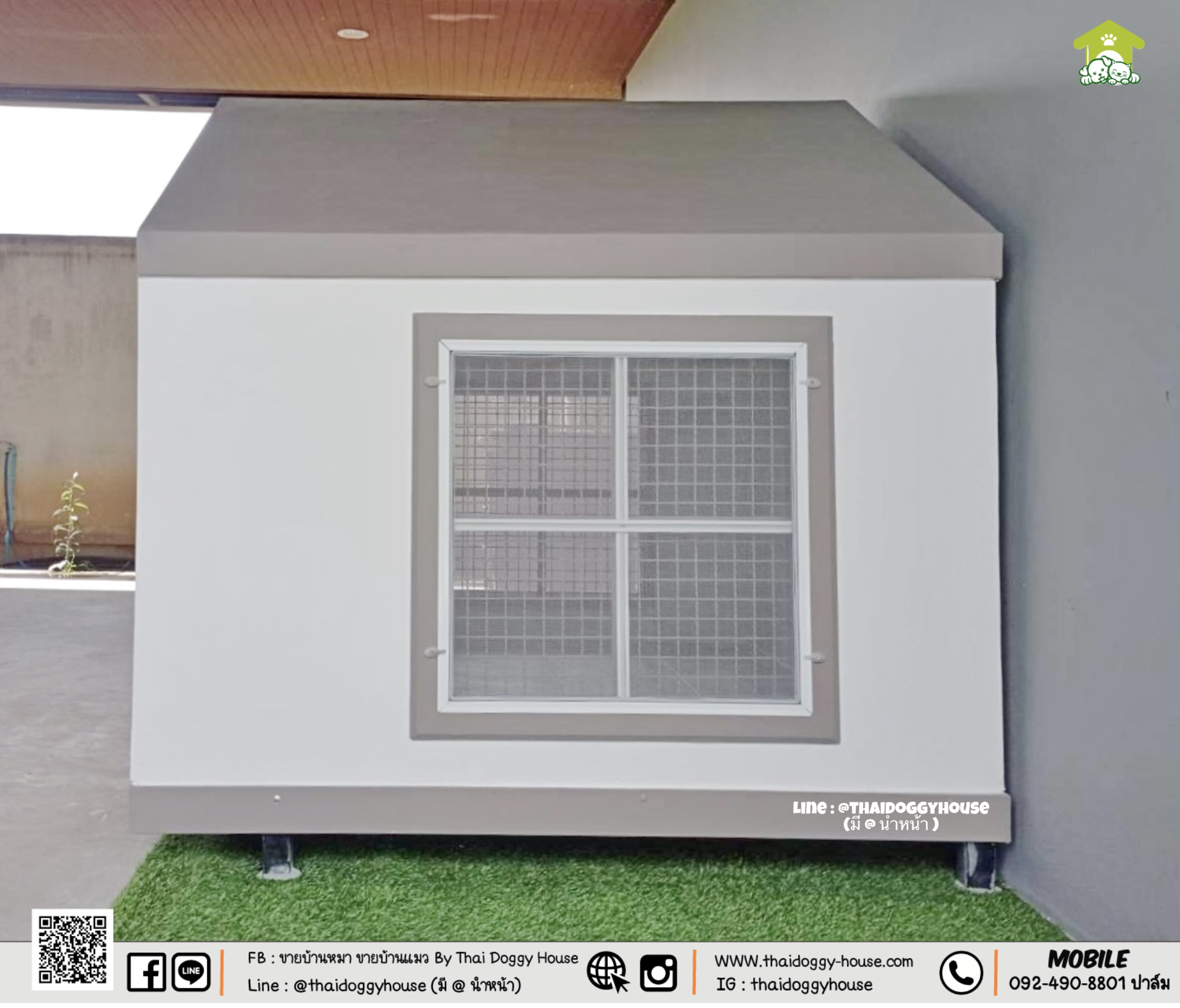 บ้านหมา บ้านแมว "𝐍𝐎𝐑𝐃𝐈𝐂 𝐒𝐓𝐘𝐋𝐄 𝐁𝐘 𝐓𝐇𝐀𝐈 𝐃𝐎𝐆𝐆𝐘 𝐇𝐎𝐔SE