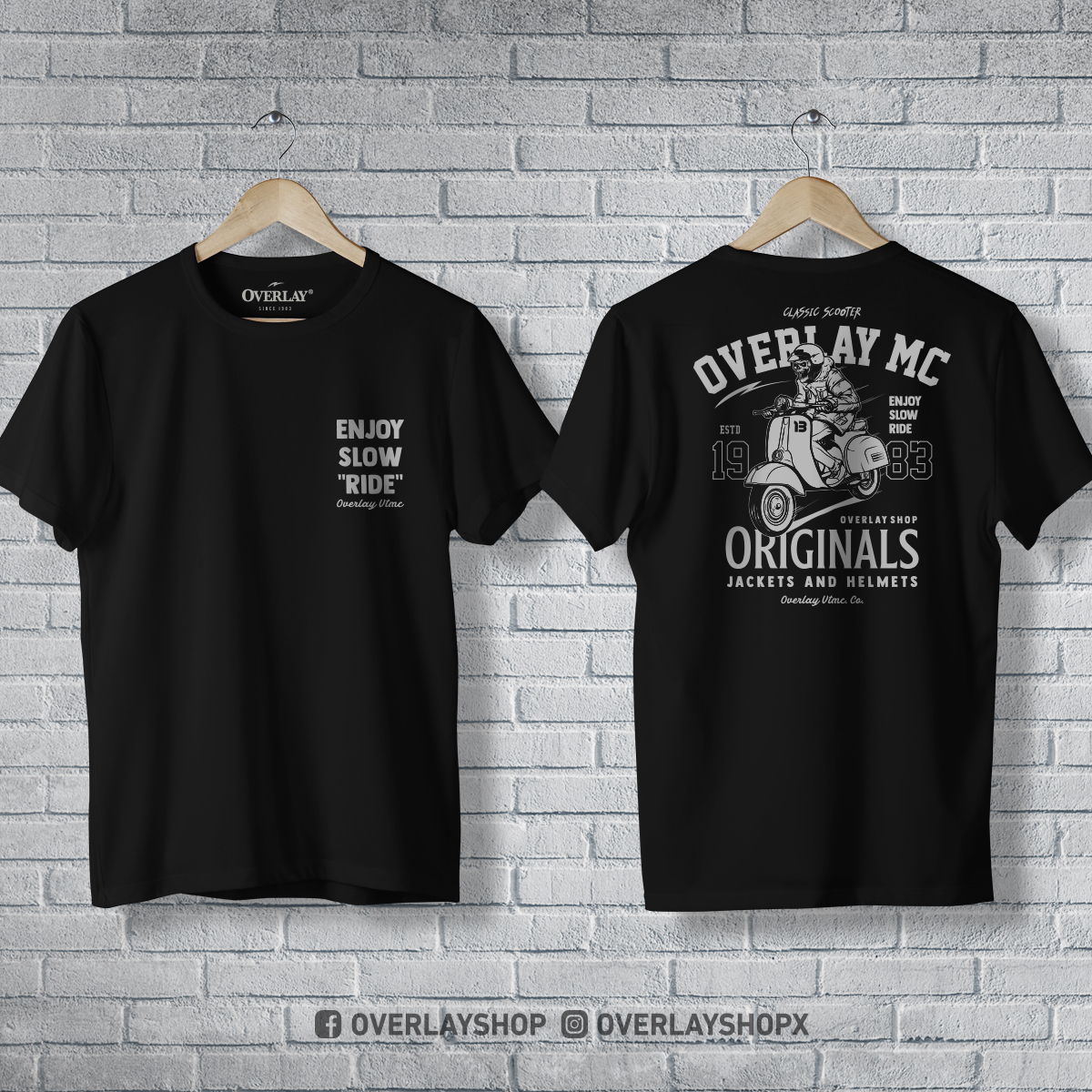 OVERLAY SCOOTER TEE
