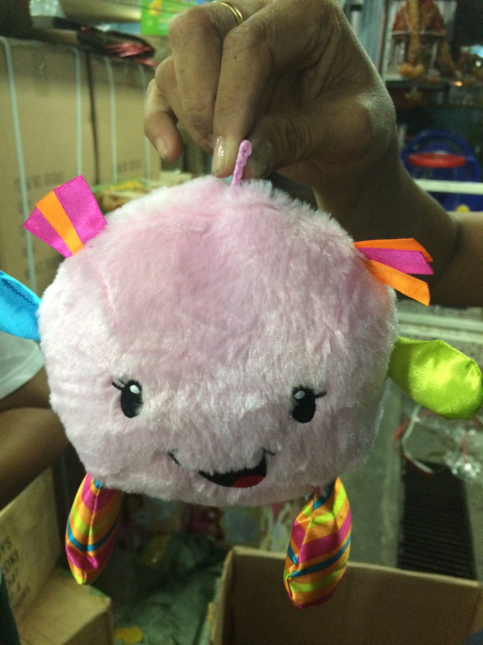 ACH52 ของเล่นผ้า ใส่ถ่านมีเสียง ของแท้ ตัวละ