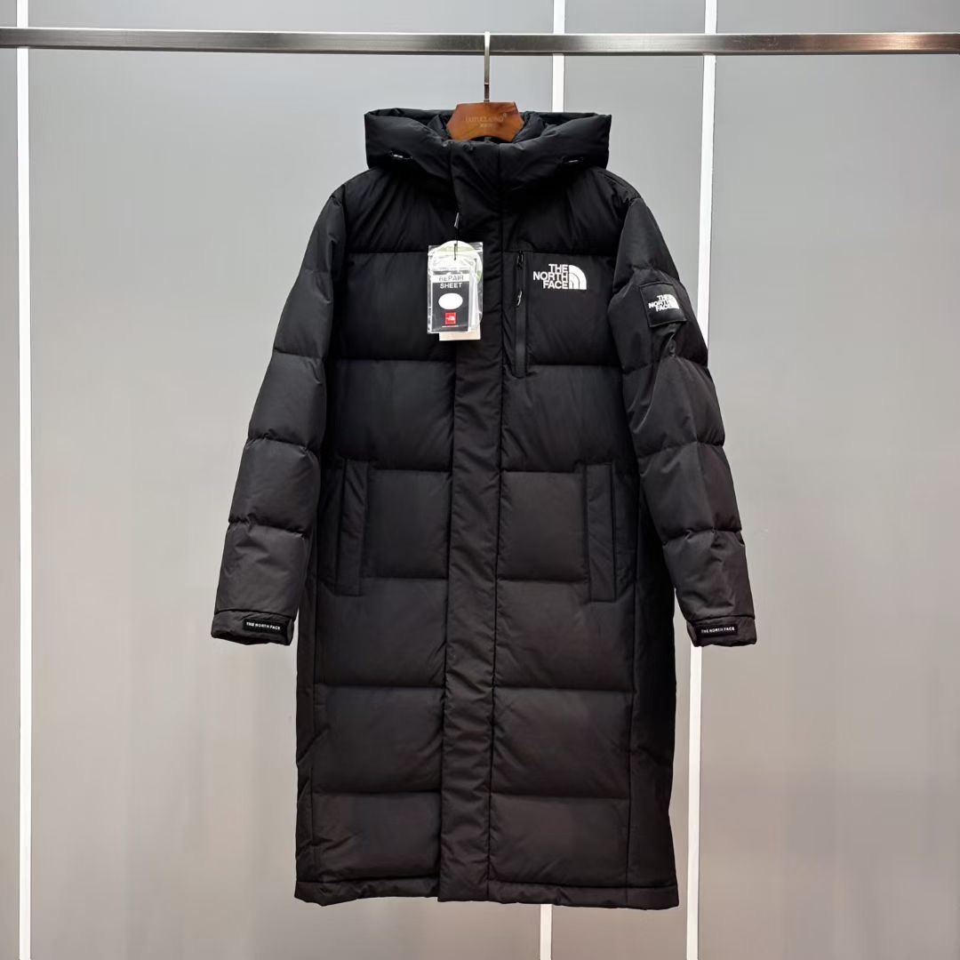 **do** เสื้อกันหนาวตัวยาว The North Face Sport Down Jacket Unisex มีฮู้ด บุด้วยขนเป็ด มี 2 สี สินค้าใหม่ ของแท้