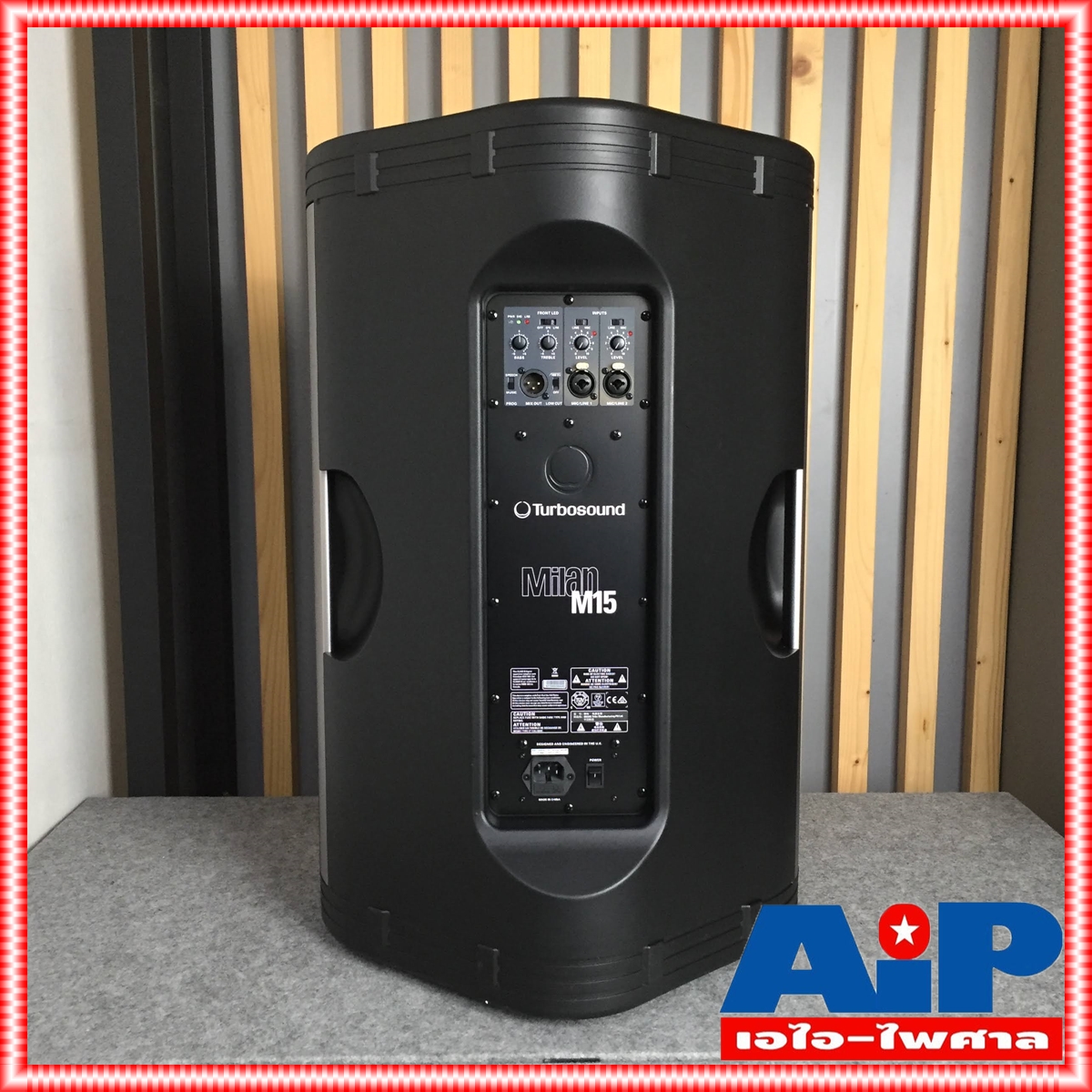 TURBOSOUND M-15 ตู้ลำโพง15นิ้ว Active speaker ตู้ลำโพงมีแอมป์ขยายในตัว M15 M 15 เอไอ-ไพศาล +++