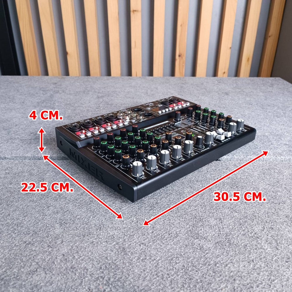 TADA AK-8 MIXER มิกเซอร์ มิกเซอร์อนาล็อก 8 แชนแนล มิกซ์ เครื่องผสมสัญญาณเสียง ธาดา AK 8 AK8 เอไอ-ไพศาล