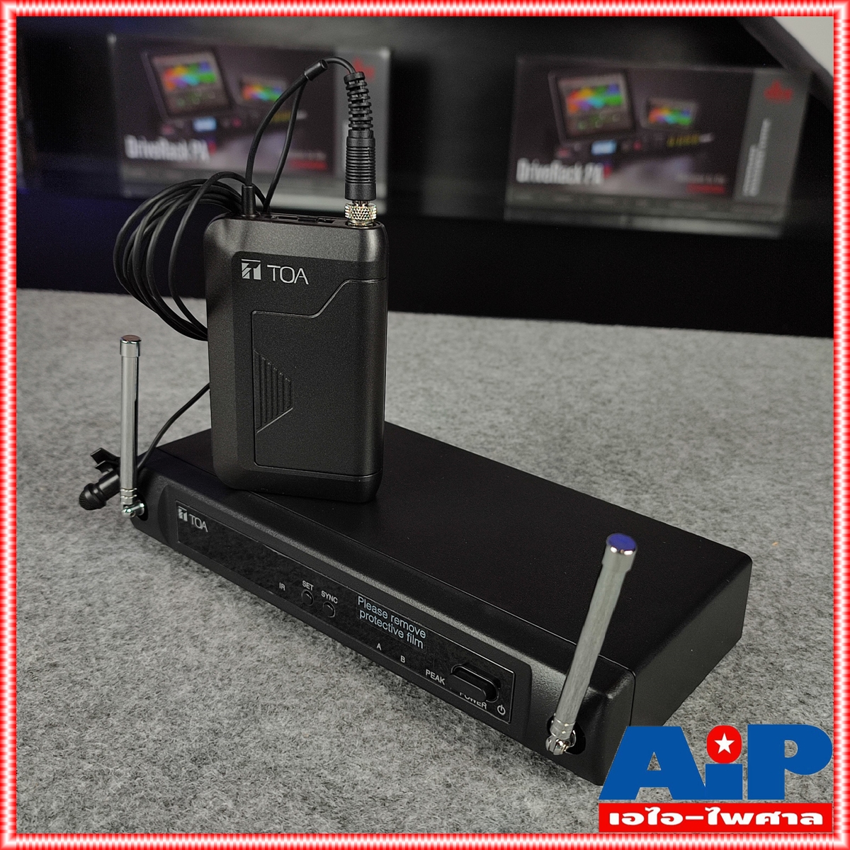 ความถี่ใหม่ กสทช TOA WS-430 AS ไมค์ลอย หนีบเดียว ไมค์ ไมโครโฟน ไมค์ลอยแบบหนีบ WS 430AS WS430AS ไมค์ลอยTOA ไมค์ลอยหนีบเดี่ยว เอไอ-ไพศาล