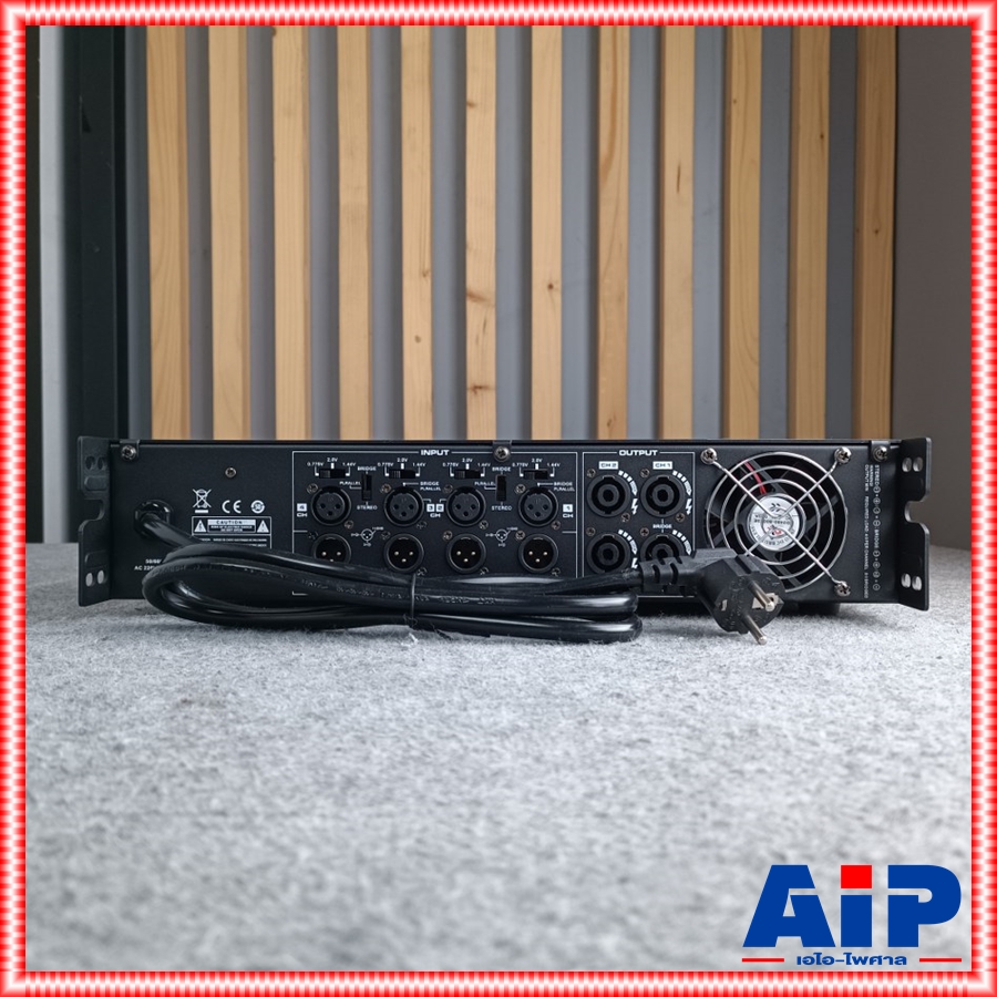 MICROTECH MT4-800D poweramp 4CH เพาเวอร์แอมป์ 4 ช่อง คลาส D กำลังขยาย 800 วัตต์ ไมโครเทค MT4 800D เอไอ-ไพศาล