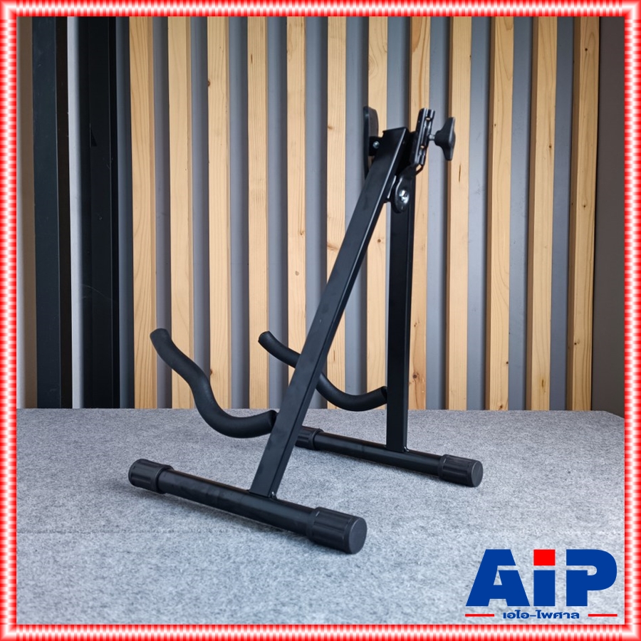 ขาวางกีต้าร์ 2in1 GT-2 วางได้ทั้ง กีต้าร์ไฟฟ้า / กีต้าร์โปร่ง วัสดุทำจากเหล็กคุณภาพสูง ตั้งได้ทั้งกีต้าร์โปร่งและไฟฟ้า GT 2 GT2 เอไอ-ไพศาล