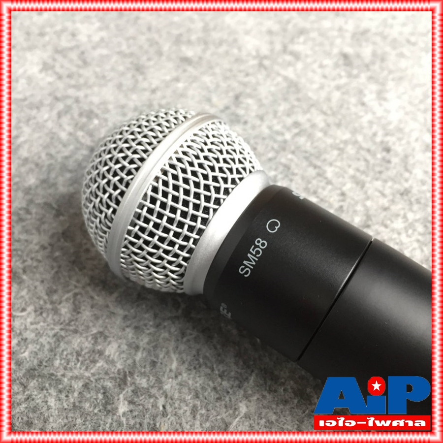 SHURE SLXD24A/SM58-M55 ไมค์ลอยมือถือเดียว ไมโครโฟนไร้สายไมค์เดียว SLX 24/ SM 58 M 55 SLX24/SM58M55 เอไอ-ไพศาล +++