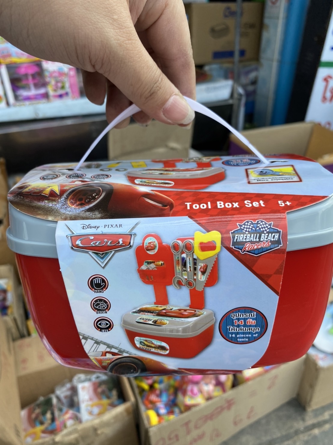 CR-3645 ของเล่นชุดช่างคาร์มินิ ช่างกระเป๋าพกพาของเล่น ลิขสิทธิ์ถูกต้อง ปลีกชิ้นละ