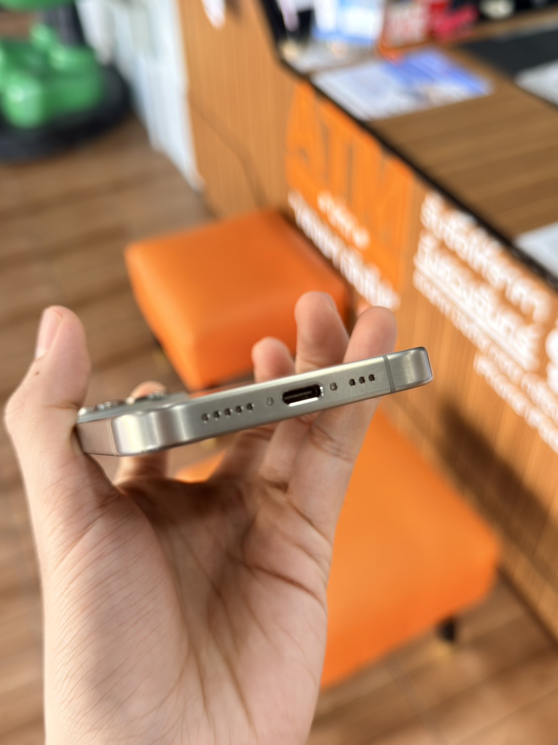 🧸 iPhone 15 Pro 256GB Natural Titanium 🧸 🤩 i15P❕️#ศูนย์แท้ สภาพดี ราคาคุ้ม 🤳