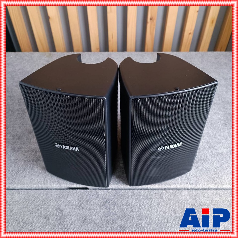 สีดำ YAMAHA VS-4 ของแท้ ตู้ลำโพง 4นิ้ว 2 ทาง มีLINE ตู้ ลำโพง ติดผนัง พร้อม ขาแขวน ติดผนัง VS4 VS 4 เอไอ-ไพศาล +++