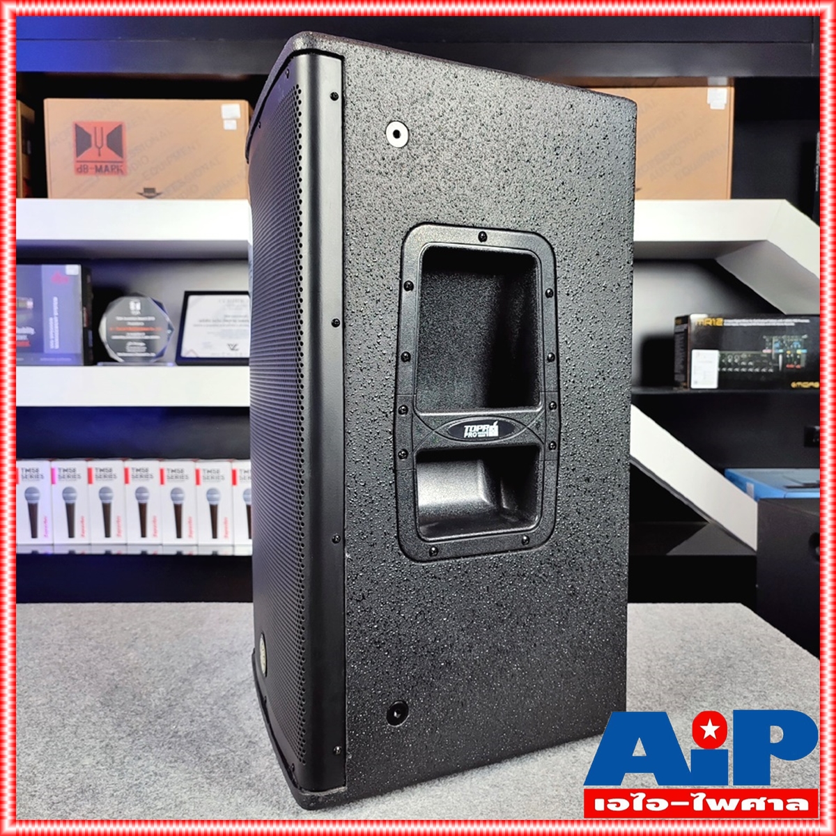 TOPPPRO KS-CS10A ตู้ลำโพง10"+AMP ตู้ลำโพงเสียงกลางมีแอมป์ในตัว 2 ทาง ขนาด 10 นิ้ว ดอกเสียงแหลม 1 นิ้ว กำลังขับสูงสุด 3200 วัตต์ KSCS10A KS CS10A เอไอ-ไพศาล