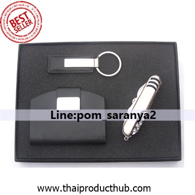 A07-028-CP-057_GiftSetเครื่องหนัง. กระเป๋าสตางค์, รับผลิตกระเป๋าสตางค์ , ขายกระเป๋าสตางค์ .ของพรีเมี่ยม,