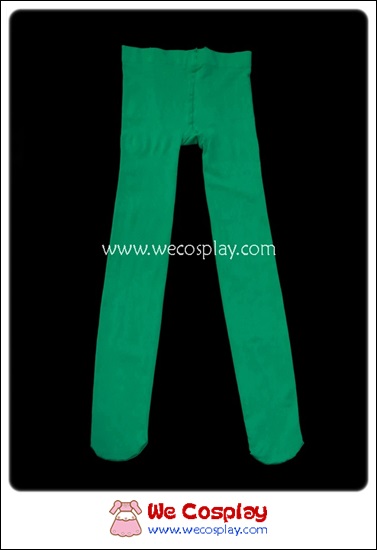 ถุงน่องแบบเต็มตัว 80 denier เนื้อไนล่อน สีเขียว