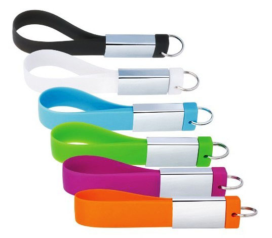 USB แฟลชไดร์ฟ Flashdrive Thumbdrive แบบสายคล้องมือ ยางซิลิโคน