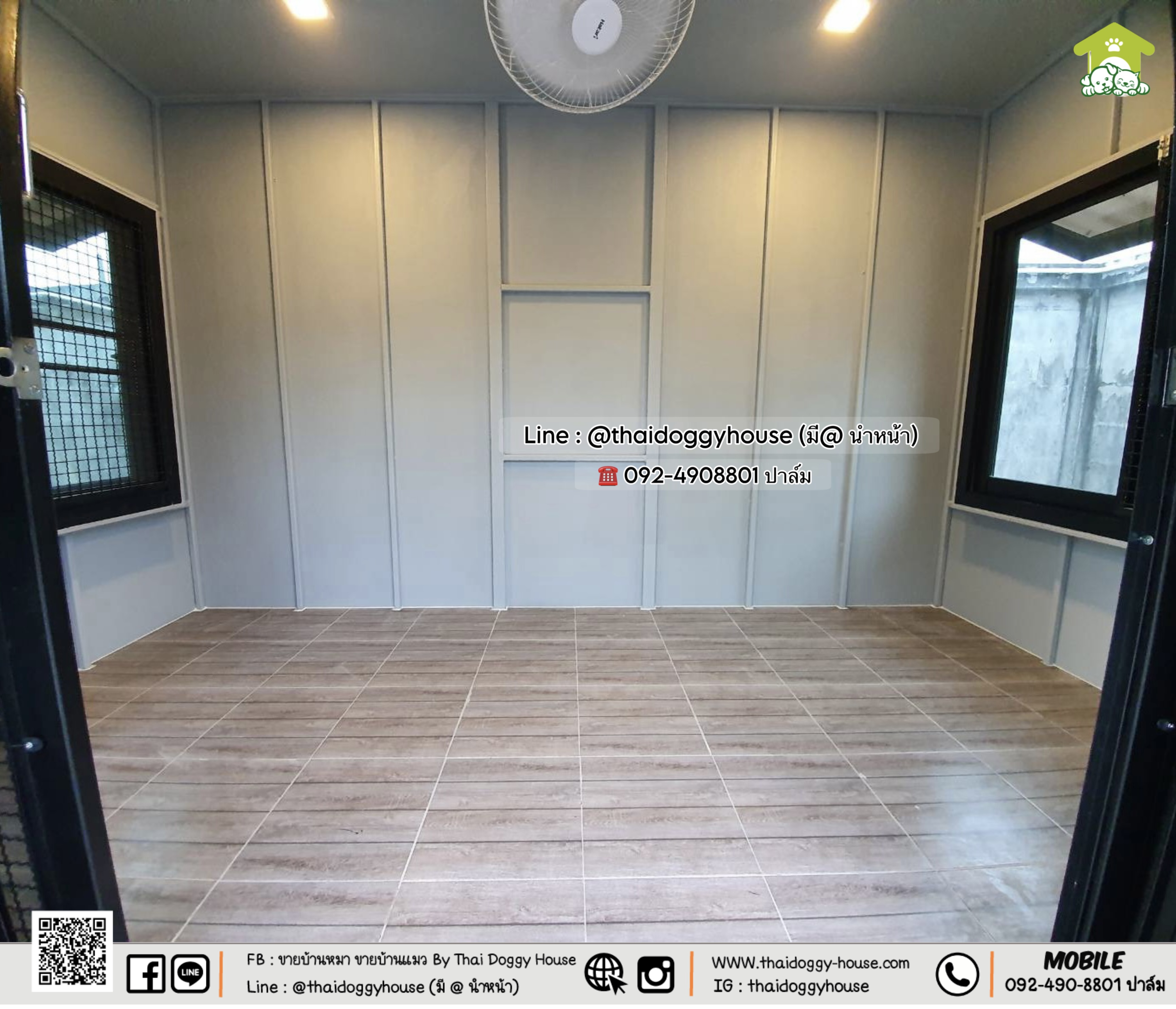 บ้านหมา บ้านแมว บ้านสัตว์เลี้ยง 𝐓𝐡𝐚𝐢 𝐝𝐨𝐠𝐠𝐲 𝐡𝐨𝐮𝐬𝐞 แบบบ้าน 𝐌𝐨𝐝𝐞𝐫𝐧 𝐒𝐭𝐲le