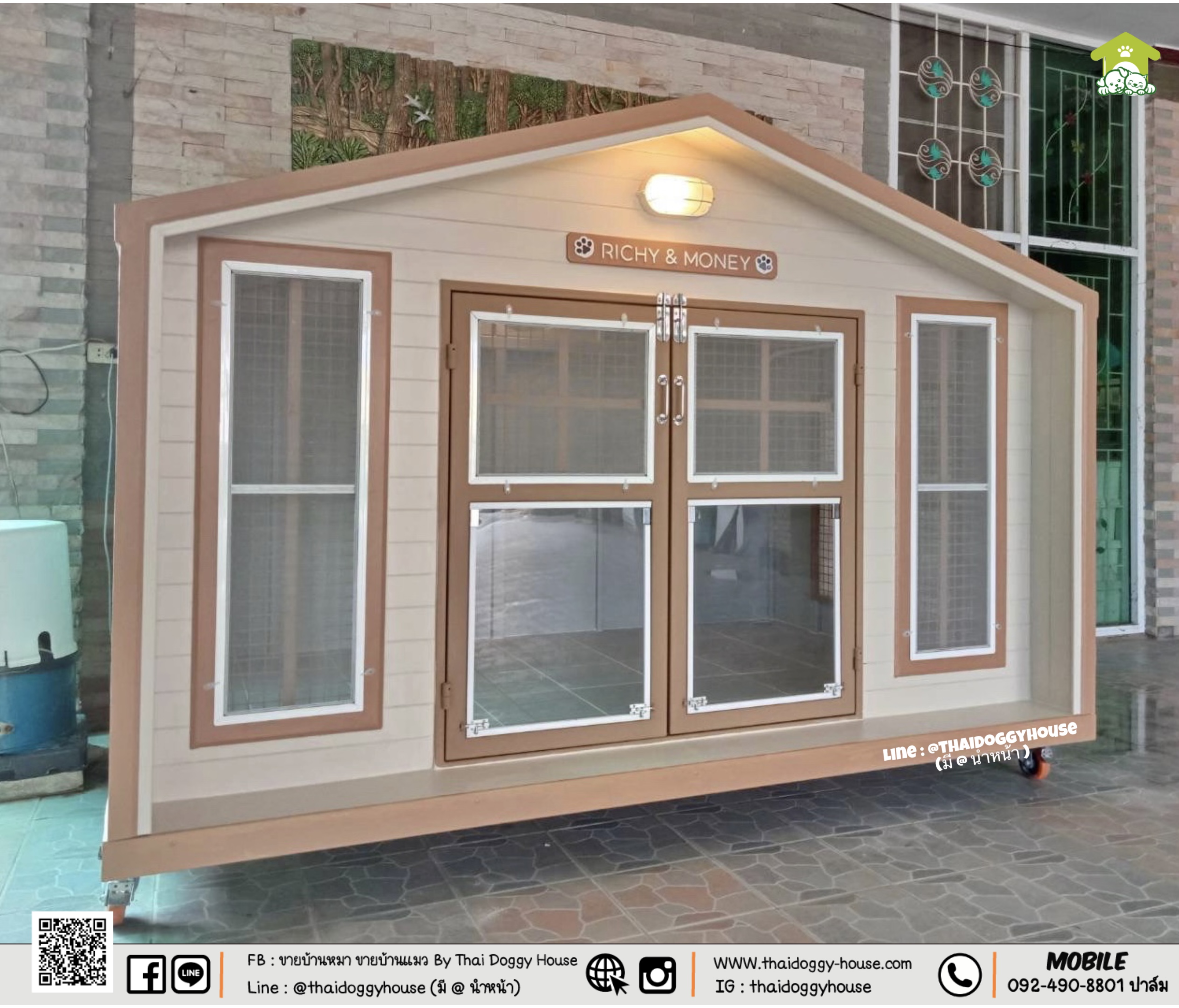 บ้านหมา บ้านแมว "𝐍𝐎𝐑𝐃𝐈𝐂 𝐒𝐓𝐘𝐋𝐄 𝐁𝐘 𝐓𝐇𝐀𝐈 𝐃𝐎𝐆𝐆𝐘 𝐇𝐎𝐔SE