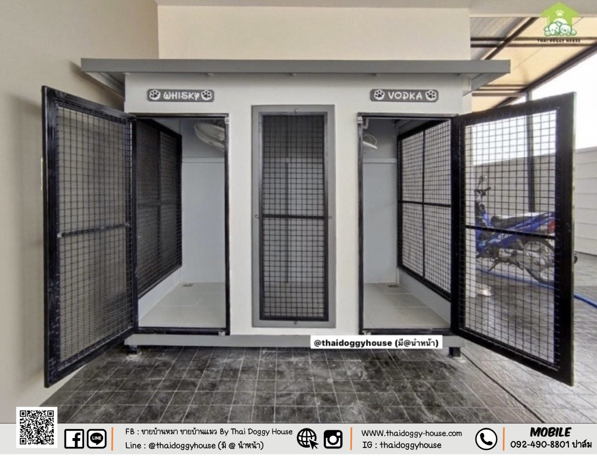 บ้านหมา บ้านแมว " 𝐁𝐎𝐗 𝐒𝐓𝐘𝐋𝐄 𝐁𝐘 𝐓𝐇𝐀𝐈 𝐃𝐎𝐆𝐆𝐘 𝐇𝐎𝐔𝐒𝐄 " &#x