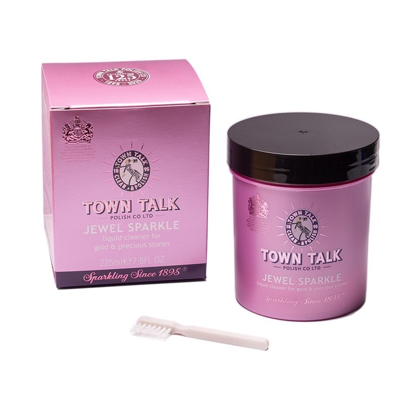 TOWN TANK liquid cleaner For gold น้ำยาล้างทอง น้ำยาล้างเพชรพลอย น้ำยาทำความสะอาดทองคำและอัญมณี ขนาด 225ML.