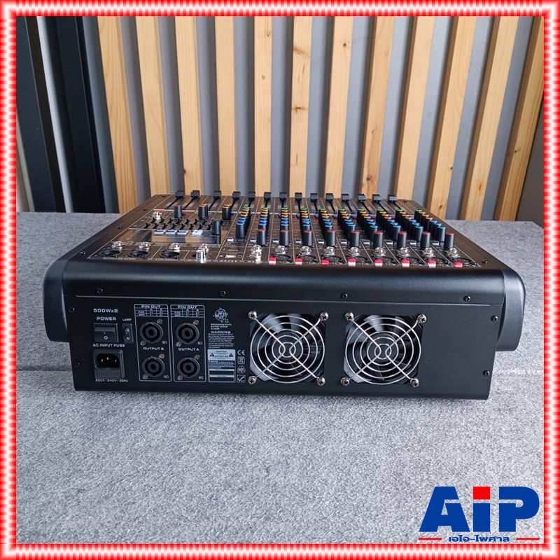 NTS TOP2-1250 POWERMIXER เอฟเฟคแท้ เพาเวอร์มิกเซอร์ มิกซ์NTS เครื่องเสียง เครื่องผสมสัญญาณเสียง เครื่องปรับแต่งเสียง MIX TOP2 1250 TOP21250 เอไอ-ไพศาล