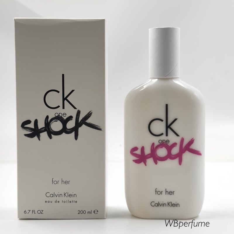 น้ำหอมแท้100% Ck One Shock for Her EDT 200 ml TESTER