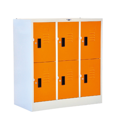 ตู้ล็อกเกอร์ 6 ช่อง รุ่น LK06SM ยี่ห้อ Elegant