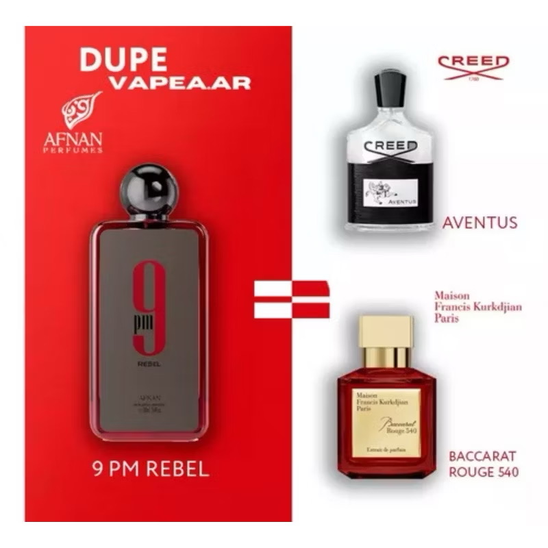 น้ำหอม Afnan 9 PM Rebel 100ml unisex