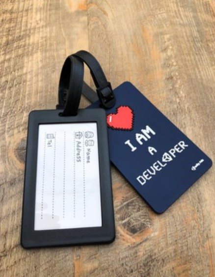 แท็กติดกระเป๋าเดินทาง ใส่ logo ได้ ของขำร่วย ของแจก ของที่ระลึก ยอดนิยม สำหรับนักเดินทาง 430368