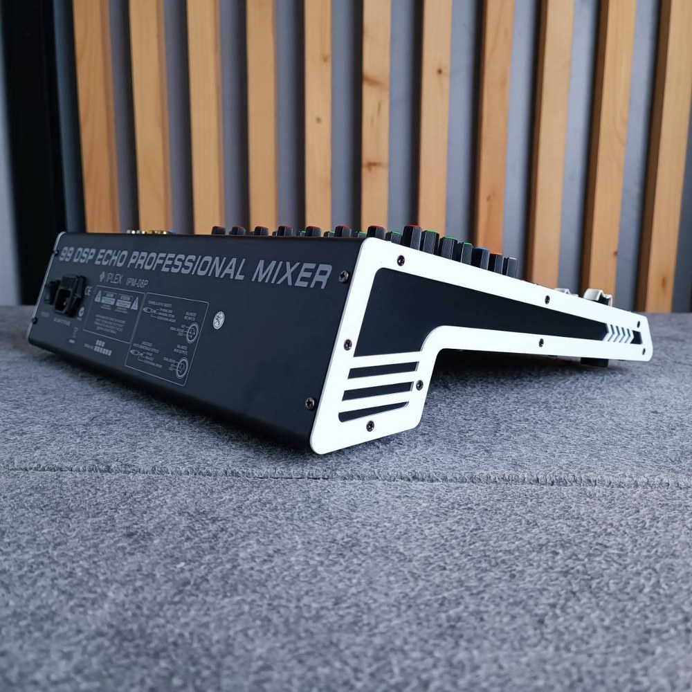 IPLEX IPM-08P MIXER IPM 08P IPM08P มิกเซอร์ เครื่องเสียง เครื่องปรับแต่งเสียง มิกซ์ เอไอ-ไพศาล