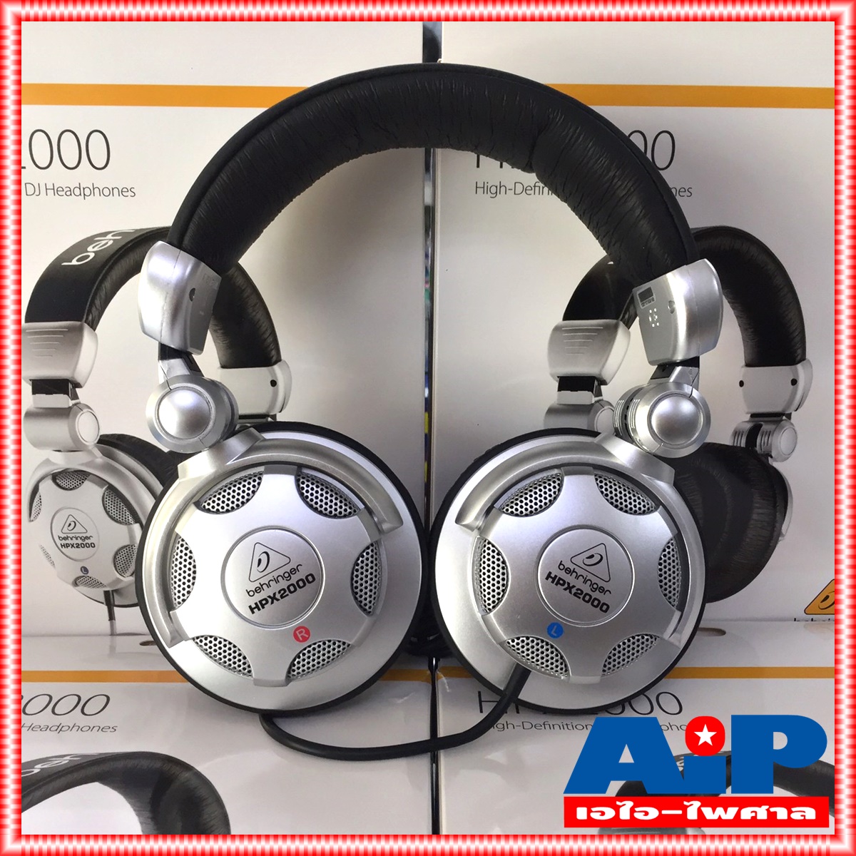 BEHRINGER HPX2000 หูฟัง HPX 2000 HEADPHONE HPX-2000 หูฟังครอบหู มอนิเตอร์ สตูดิโอ เอไอ-ไพศาล +++