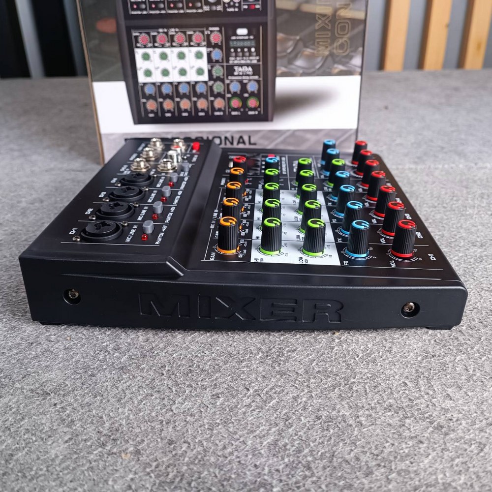 TADA MF-6 MIXER มิกเซอร์ TADA MF 6 MF6 มิกเซอร์ TA DA รองรับ BLUETOOTH มิกเซอร์บลูทูธ 6 input มิกซ์ บลูทูธ มิกเซอร์ Bluetooth mixer เครื่องเสียง มิกเซอร์จิ๋ว มิกเซอร์เอฟเฟค เอไอ-ไพศาล