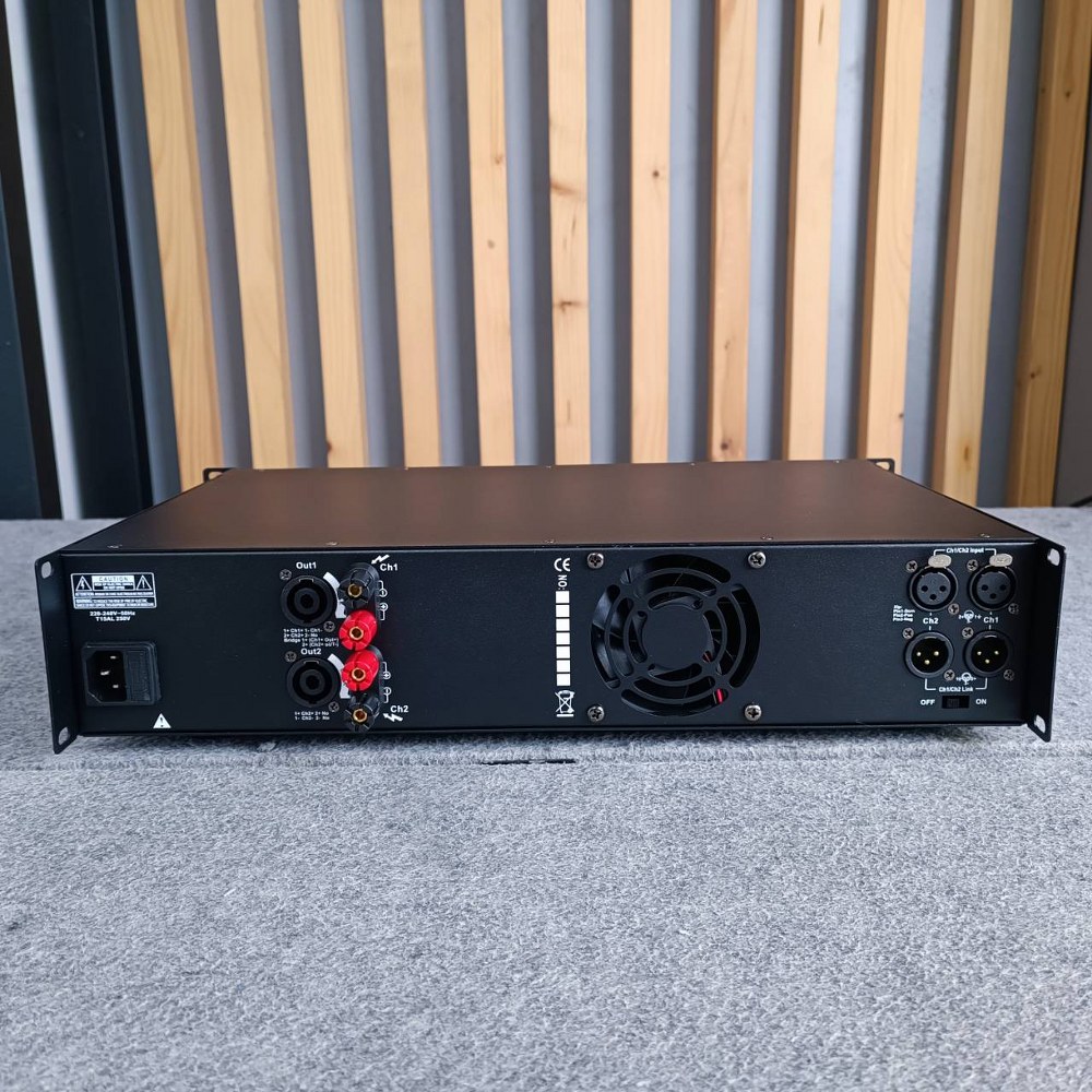 HOTROCK EM-2700 POWERAMP เพาเวอร์แอมป์ 2 แชนแนล กำลังขับ 600 วัตต์ที่ 8 โอห์ม EM 2700 EM2700 เอไอ-ไพศาล