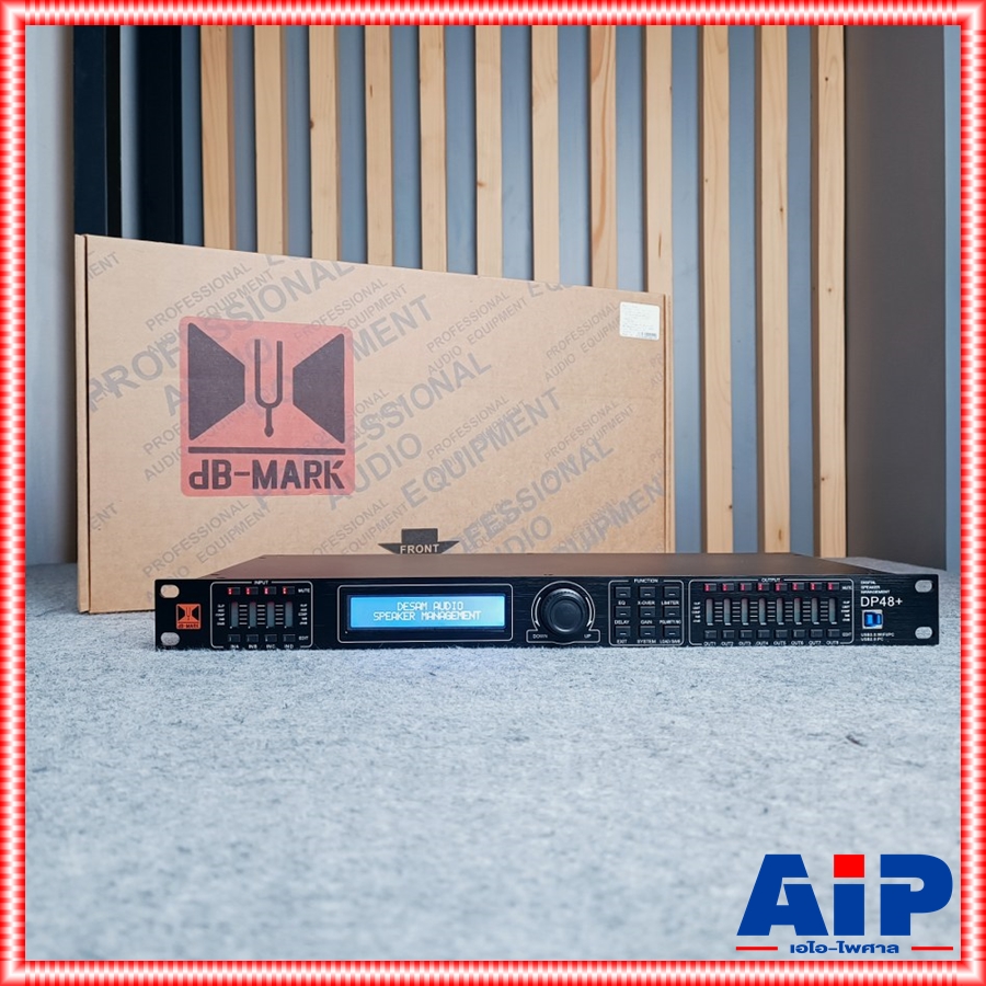 DB MARK DP48+ Digital Speaker Controller ครอสโอเวอร์ดิจิตอล DriveRack DP-48+ DP 48 + DP 48+ เอไอ-ไพศาล +++
