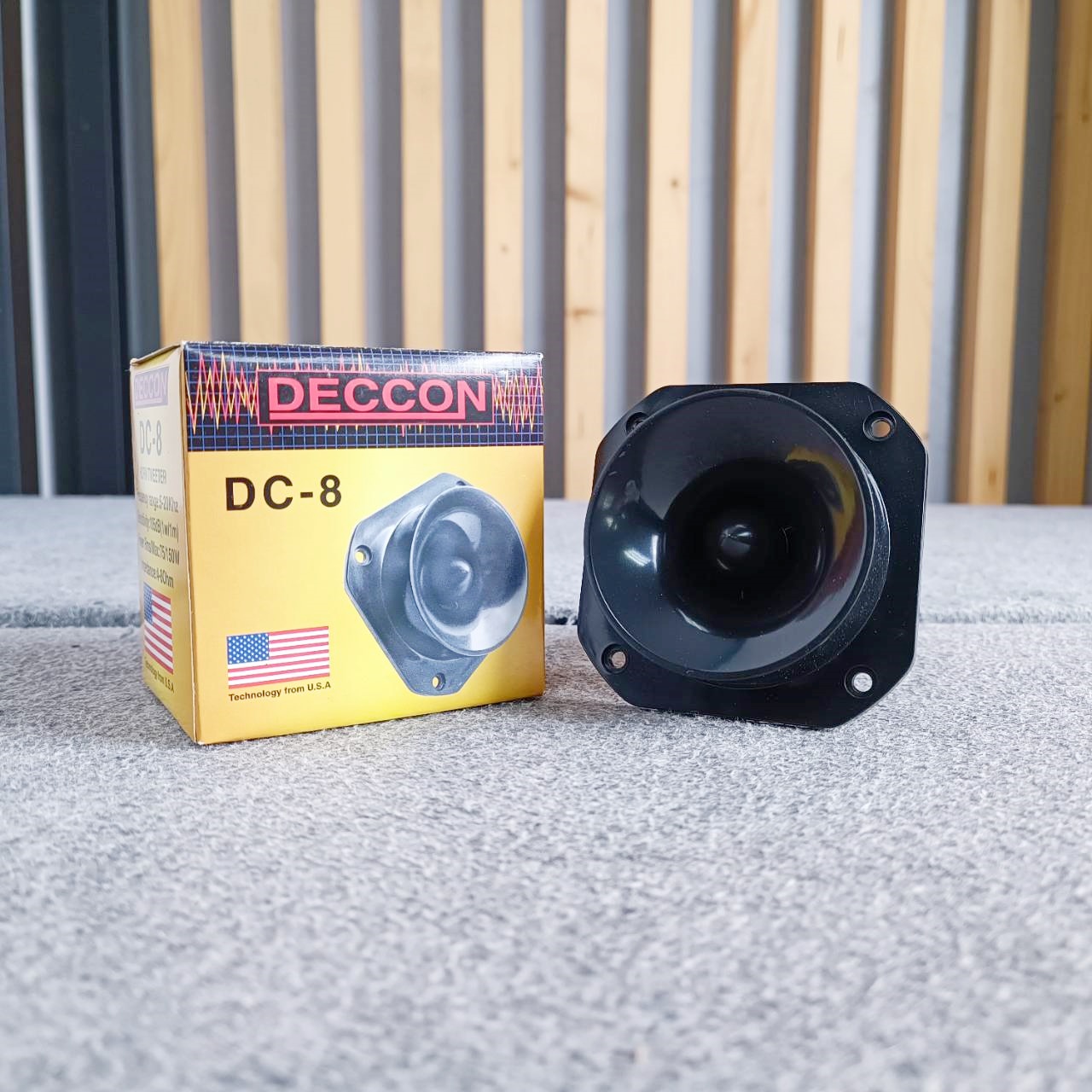 ลดล้างสต็อค DECCON DC-8 ลำโพงแหลมเปียโซ่ ลำโพงเสียงแหลม DEC CON ลำโพงเสียงแหลม เดคคอน Horn Tweeter DC8 DC 8 เอไอ-ไพศาล