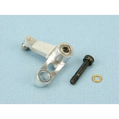 อะไหล่ฮอ 500 ตัวแอล สีเงิน Metal Tail Rotor Control Arm