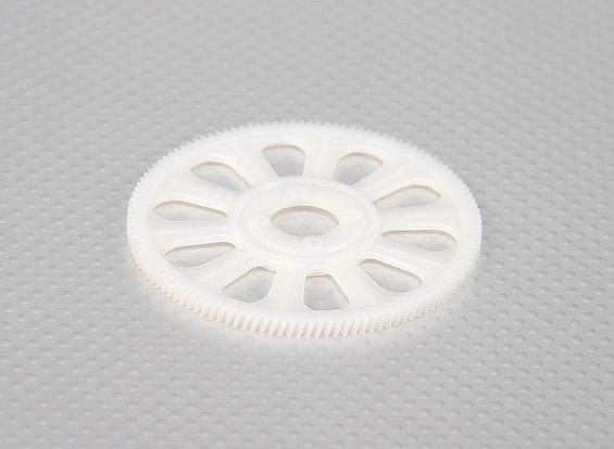 TL : 450 Main Drive Gear เฉียง (2ชิ้น) - สีขาว