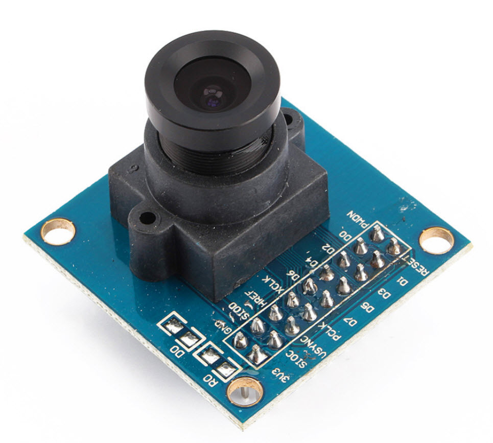 OV7670 VGA Camera Module Lens CMOS 640X480 SCCB w/ I2C Interface Auto Exposure Control Display Active