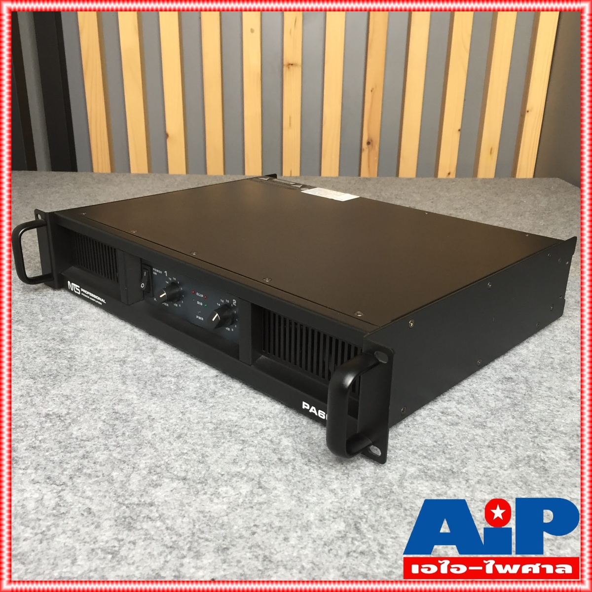 NTS PA600 poweramp เอ็นที่เอส PA 600 power amp PA-600 เพาเวอร์แอมป์ แอมป์ขยาย เครื่องเสียง แอมป์ เพาเวอร์ เอไอ-ไพศาล