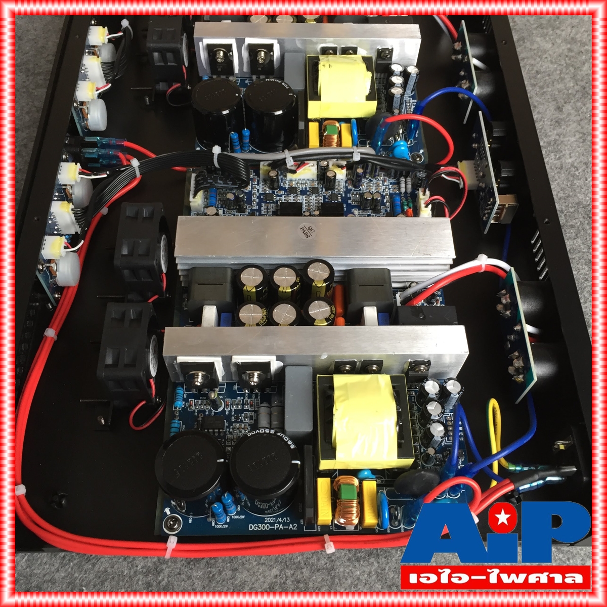 NTS D-3204 poweramp เพาเวอร์แอมป์ เครื่องขยายเสียง 480W x 4 ที่ 4 OHM D3204 D 3204 เอ็นทีเอส เอไอ-ไพศาล