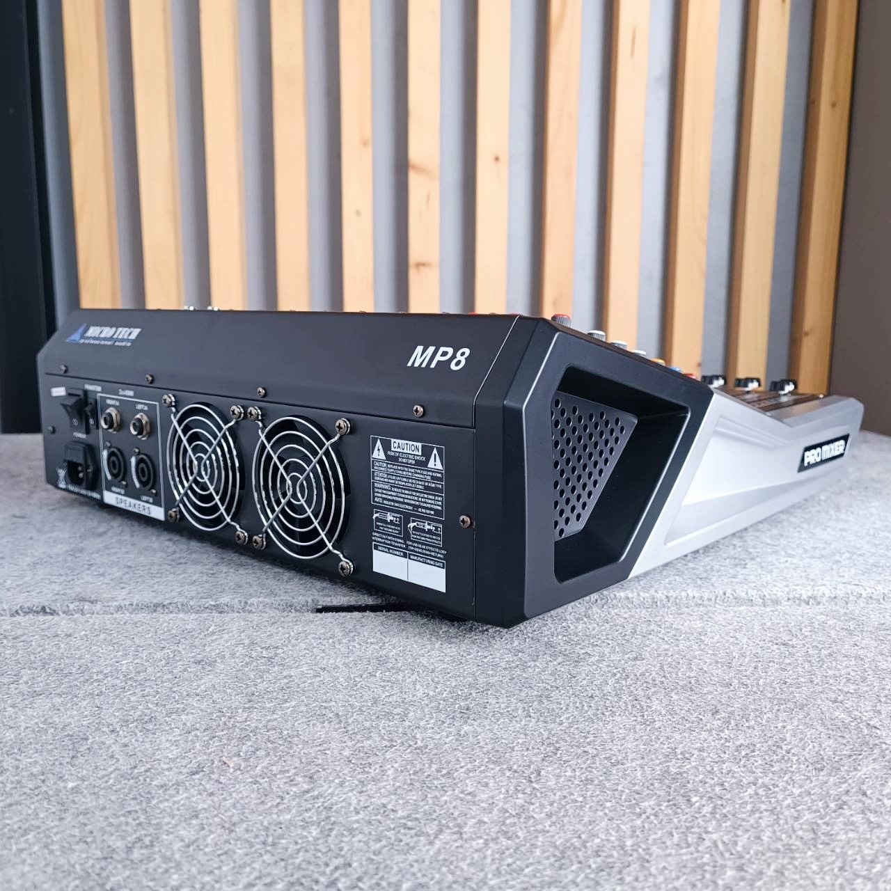 MICROTECH MP-8 powermixer เพาเวอร์มิกเซอร์ 8 ช่อง เอฟเฟคแท้ ไมโครเทค MICROTECH MICRO TECH MP 8 MP8 เอไอ-ไพศาล