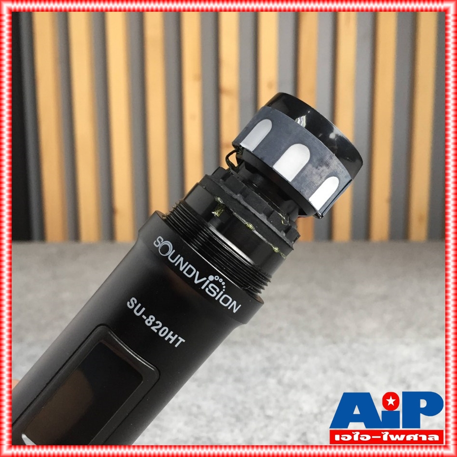 ความถี่ใหม่ กสทช SOUNDVISION SU-820D ไมค์ลอยคู่ ไมโครโฟนไร้สาย ปรับความถี่ได้ ชุดไมค์ลอย มือถือคู่ ย่าน UHF SU 820D SU 820 D SU820 D SU820D เอไอ-ไพศาล