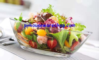 ชามแก้ว 10 นิ้ว,ชามสลัดโซโนมา,ชามแก้วใส่สลัด, Sonoma Salad Bowl , Glass Bowl 10"