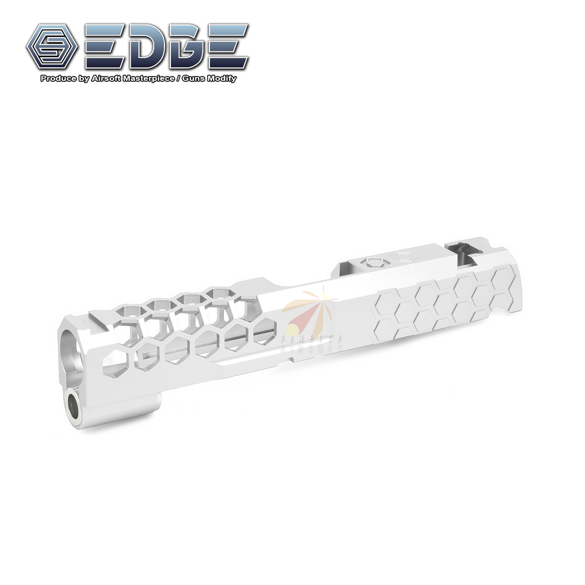 EDGE 4.3 “HIVE” Aluminum Standard Slide (SILVER)