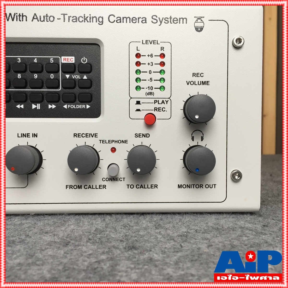 NPE CF-5MPRตัวควบคุม เครื่องควบคุมไมค์ ชุดควบคุมไมค์ CF5MPR ชุดควบคุมไมค์ประชุม ตัวจ่ายไฟ CF 5MPR ตัวควบคุมไมค์