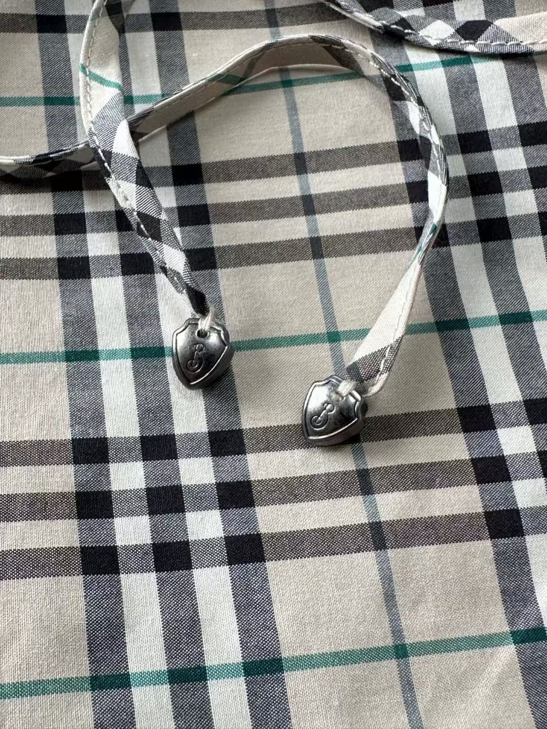 **do** กางเกงผ้าเอวยางยืด Burberry Check Cotton Pyjama Trousers สินค้าใหม่ ของแท้