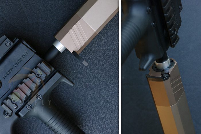 ACE1 ARMS OSP RANGE UP SUPPRESSOR 7" FDE