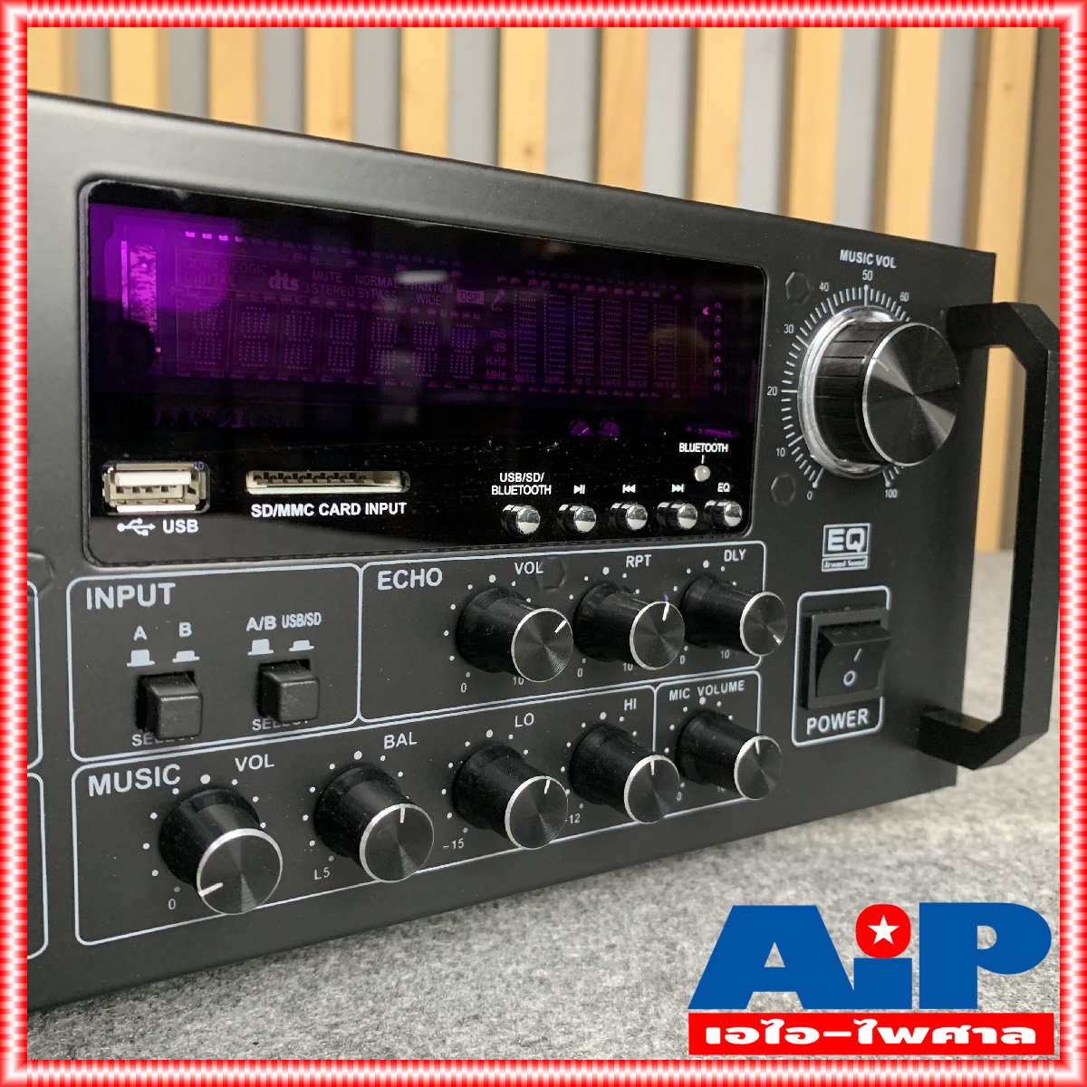 GXL GLA-9933 แอมป์ มี USB บูลทูธ GLA 9933 แอมป์ขยายเสียง แอมป์ GLA9933 แอมป์เครื่องเสียง เครื่องขยายเสียง แอมป์คาราโอเกะ